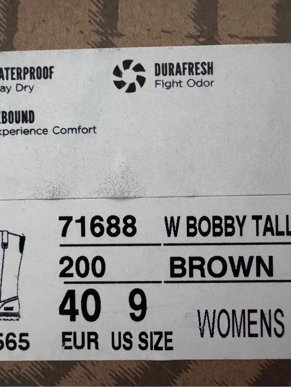 BOGS Bobby Tall Women's 9 Euro 40 waterproof boots. Box included.